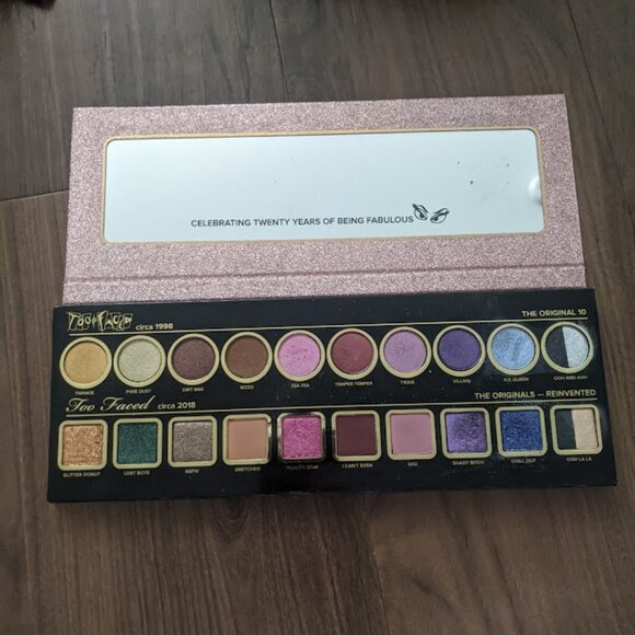 Too Faced - Then & Now Eyeshadow Palette | Cheers to 20 Years Limited Edition - Picture 5 of 15